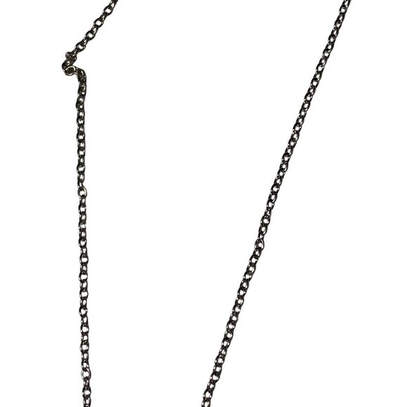 Tween Hypo Allergenic Fashion Key & Heart Necklace Charms Purple Flower - Picture 8 of 10